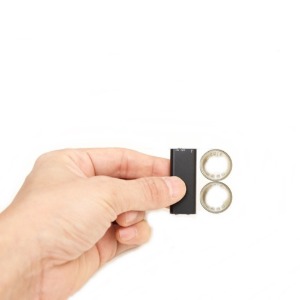 AT-MINI 초소형 녹음기 동전크기 10시간작동 휴대용 8GB